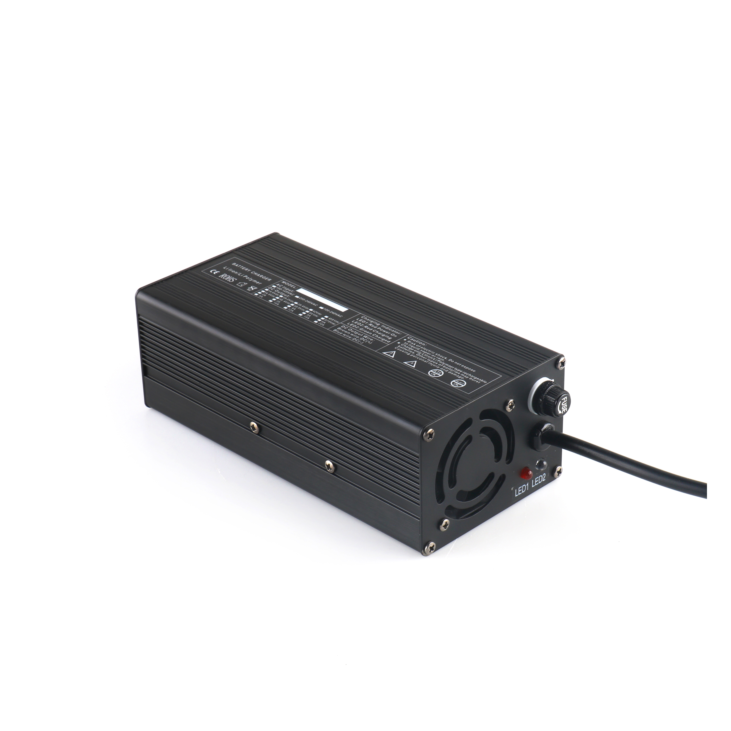 72v lithium li-ion battery charger 72v5a waterproof charger 72