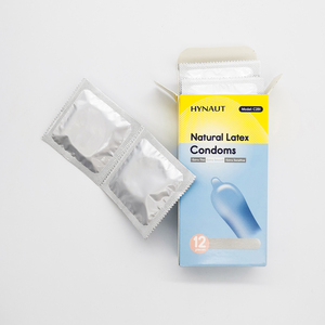 2025 Bestseller <span class=keywords><strong>Ultra</strong></span> dünne Hot Sale Typen Männliches Latex Kondom von China Factory HYNAUT Natur latex Kondom - Product Image 1