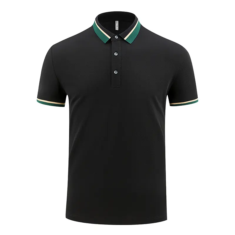 Wholesale camo Printing short sleeve Cotton Stretch Sport Casual Work Polo T-shirt men Golf Shirt Polo Shirts