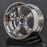 Rines VSKF de 2 y 3 Piezas Forjados para Nissan GTR R32 R33 R34 Toyota Supra Lexus LC500 de 18, 19 y 20 Pulgadas, Aleación 5x114.3