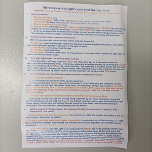 12V 24V không dây RF từ xa Led điều khiển Dimmer cho chạy nước LED Strip ánh sáng dễ dàng-to-sử dụng điều khiển từ xa - Product Image 6