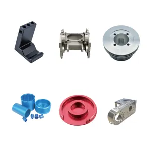 Custom OEM Stainless steel precision machining CNC curved anodized aluminum parts