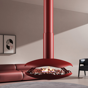 Caminetto a <span class=keywords><strong>Bioetanolo</strong></span> Sospeso a Soffitto, Stufa ad Alcol da Interno, Decorazione di Lusso per Soggiorno - Product Image 6