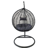 Chaise de balançoire de jardin de plage élégante chaise suspendue Love Egg Outdoor