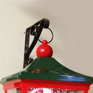 Farol Colgante con Nieve, Faroles de Navidad, Adornos de Santa Claus con Nieve para Decoración Navideña - Product Image 6