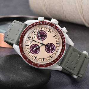 Montres de luxe <span class=keywords><strong>Moonswatch</strong></span> Chronograph de qualité supérieure, montres à quartz Planet, montres de sport pour hommes - Product Image 4