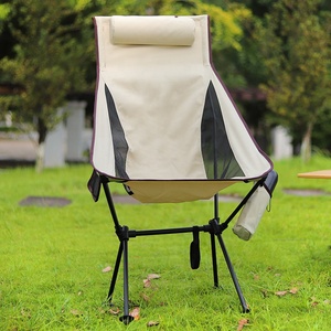 Chaises de camping pliantes d'extérieur avec dossier, pour la pêche et les loisirs - Product Image 4