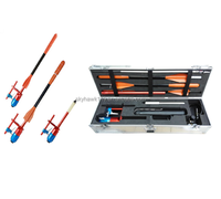 Lanceur de ligne de sauvetage personnalisable, lanceur de projectiles pneumatique longue portée, lanceur de corde pneumatique 8,5 MPa de pression, 7,5 kg d'eau