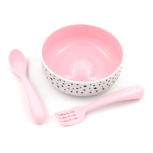 Eco Friendly <strong>Children</strong> Dinnerware and <strong>Cutlery</strong> <strong>Set</strong> for Kids Toddlers With Dishwasher Safe and BPA Free Round Plate <strong>Children</strong> Dis - Product Image 4
