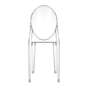 <span class=keywords><strong>Chaise</strong></span> <span class=keywords><strong>transparente</strong></span> en résine plastique <span class=keywords><strong>Victoria</strong></span> Clear Ghost pour événements et banquets, vente en gros - Product Image 3