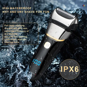 เครื่องโกนหนวดไฟฟ้าแบบใบมีดสามใบ รุ่น Razor IPX6 แบบชาร์จ USB สำหรับโกนหนวดเคราและขนบนใบหน้า - Product Image 2