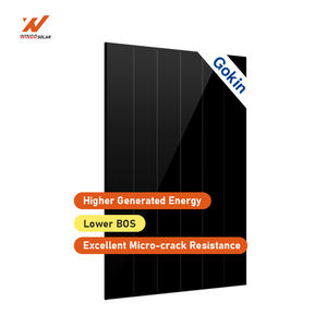 Gokin Großhandelspreis Solarmodule GK-3-54HG 475W 480W 490W N-Typ Einzelglas Schwarzer Rahmen - Product Image 1