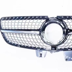 Rejilla Delantera para Mercedes-Benz Clase V 447, Negra Plateada con Diseño de Cielo Estrellado, Pieza de Repuesto para Parachoques de Plástico ABS - Product Image 3