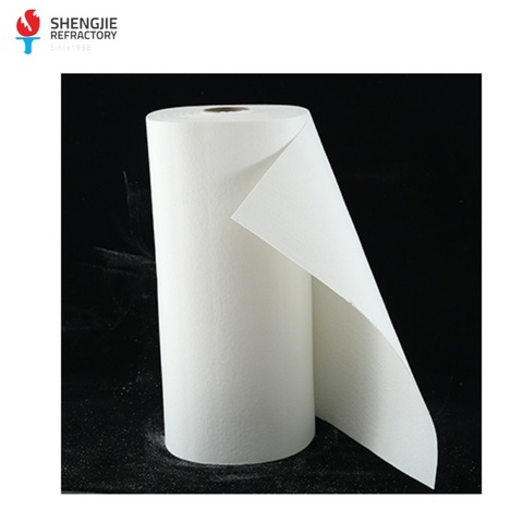 Thermal Fire-Resistant 1260 /2300 F Ceramic Fiber Paper Insulation Refractory Fiber Refractory Material