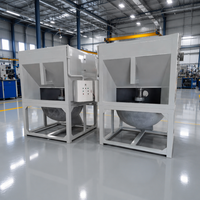 Machine de récupération de scories d'aluminium grande capacité, agitateur industriel pour recyclage de cendres chaudes et de métaux, avec PLC, moteur, boîte de vitesses, roulement et télécommande