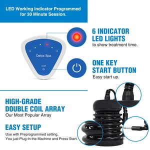 Vente chaude <span class=keywords><strong>Hydrosana</strong></span> Ionic <span class=keywords><strong>Detox</strong></span> Foot <span class=keywords><strong>Spa</strong></span> Bain de pieds ionique <span class=keywords><strong>Detox</strong></span> <span class=keywords><strong>Machine</strong></span> <span class=keywords><strong>Spa</strong></span> Footbath Masseur pour chaises de salon de pédicure - Product Image 6