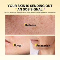 Sérum Coréen Anti-Âge et Éclaircissant à Marque Blanche avec Collagène NAD, Peptides, Bakuchiol, Rétinol, Acide Kojique et Vitamine C pour les Taches Brunes