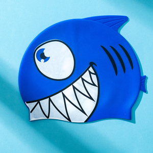 Bonnets <span class=keywords><strong>de</strong></span> <span class=keywords><strong>bain</strong></span> en silicone pour enfants <span class=keywords><strong>de</strong></span> dessin animé Chapeaux <span class=keywords><strong>de</strong></span> <span class=keywords><strong>bain</strong></span> imperméables pour enfants et tout-petits avec cheveux longs ou courts pour garçons et filles - Product Image 5