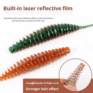 Esca Artificiale Morbida in PVC Senza Ami per Pesca al Bass e al Marlin, Sconto per Grandi Quantità - Product Image 4