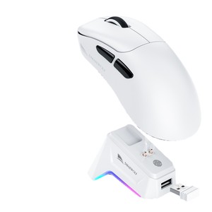 Ratón inalámbrico para juegos Smiley M5, 2,4G, óptico, ligero, 73g, 6 botones para ordenador portátil de escritorio - Product Image 5