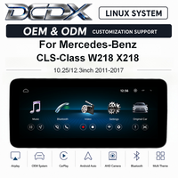 OEM & ODM pour Mercedes-Benz CLS W218 X218 NTG4.0/4.5/5.0 10.25"/12.3" Système Linux Autoradio, Multimédia Android Auto & CarPlay