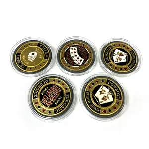 Zhuang Size Blind Metalen Chips Grote/Kleine Blind Voor Texas Holdem Poker Casino Product