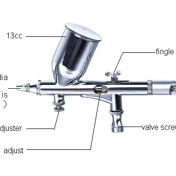 HS-81 China Hot Sell Airbrush Manufacturer Airbrush for Spray on Foundation Makeup aerografo
