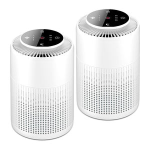 Purificateurs d'air 2026 (lot <span class=keywords><strong>de</strong></span> 2) pour la maison et la chambre, filtre HEPA H13 véritable, éliminateur d'odeurs, élimine la <span class=keywords><strong>fumée</strong></span>, la poussière, le pollen, les squames d'animaux - Product Image 1