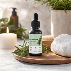 <span class=keywords><strong>Huile</strong></span> Essentielle de Romarin 100% Pure Biologique Personnalisée 30ml pour la Croissance Capillaire, Soin Anti-Chute et Nourrissant du Cuir Chevelu - Product Image 6