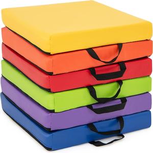 Siège en mousse imperméable pour enfants, facile à nettoyer, pour garderie, salle de classe, maternelle, école, siège de sol portable - Product Image 1