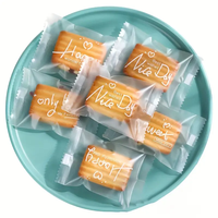 Sacs en plastique pour gâteau de lune exquis personnalisés BOPP Pochette debout pour biscuits Paquet de bonbons gâteaux de lune