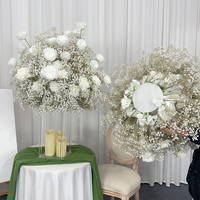 Fleurs artificielles blanches de gypsophile faites à la main, best-seller, parfaites pour la décoration de lieux de mariage et les célébrations festives
