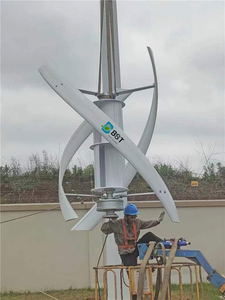 Générateur éolien à axe vertical de type X à haut rendement et faible régime, 220 VAC, 10 kW - Product Image 4