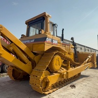 Bulldozer CAT D8R à bas prix, haute efficacité, occasion, engin de terrassement CAT D8R avec fonctions avancées, prêt à être expédié