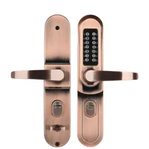 Personalizar 8525 multi-ponto mortise e tenon deslizante multi-bloqueio bloqueio de segurança três pontos porta fechadura corpo e rolo trava