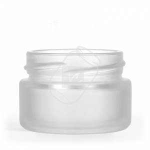 Pot en verre KubanStekloTara élégant à finition mate, avec couvercle torsadé, 50 ml, pour miel, épices, crèmes, bougies, couvercle de 58 mm avec marquage personnalisé - Product Image 2