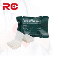Gaze hémostatique stérile au chitosane, vente en gros directe usine, pansement à hémostase rapide pour les soins d'urgence en cas de traumatisme