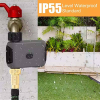Minuterie d'arrosage intelligente avec Wifi Télécommande d'arrosage automatique de pelouse Support d'irrigation de jardin Télécommande via la voix