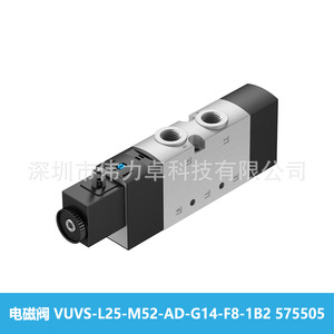VUVS-L25-M52-AD-G14-F8-1B2 Solenoid Valve 2 Position 5 Way Air Control Industrial Use - Product Image 5