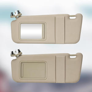 Pare-soleil Toyota Camry 74320-06800-E0 Beige avec éclairage, côté conducteur, installation par vis - Product Image 3