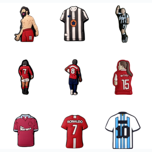 Breloques de chaussures de la Ligue Anglaise de football très populaires, vente en gros, breloques de chaussures de la Ligue Anglaise de football, breloques de chaussures de stars du football pour les fans - Product Image 3