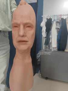 Máscara de Silicona de Anciano para Adultos, Máscara Realista de Cara de <span class=keywords><strong>Abuelo</strong></span>, Disfraz de Halloween, Cosplay, Disfraces, Travesti - Product Image 3