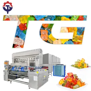 Reliable output stones crystals gummy making machine custom gummy molding machine