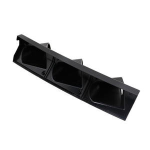 Support universel de tableau de bord de course noir à 3 trous pour montant A de 52 mm, cadre de tableau de bord et kits de panneaux de 2 pouces pour voitures (côté droit) - Product Image 2