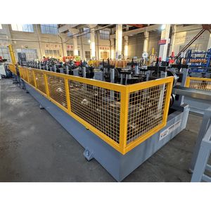 Nuevo 1,0mm-3,5mm Acero galvanizado Múltiples tamaños Cee U Zee Sección Marco de metal Purlin Máquina formadora de rollos - Product Image 2