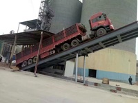 MODERN CRANE Système de Plateforme de Déchargement de Conteneurs à Mât Vertical Hydraulique Certifié CE ISO Neuf, Capacité de Levage 12m-22m
