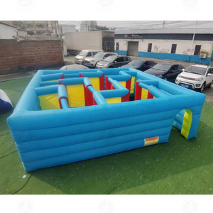 Vente flash : Grand labyrinthe gonflable d'extérieur pour Halloween, maison hantée, effrayant, pour location commerciale - Product Image 6