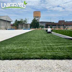 UNIGRASS Césped Sintético para <span class=keywords><strong>Canchas</strong></span> <span class=keywords><strong>de</strong></span> Fútbol, Césped Artificial para Fútbol - Product Image 4