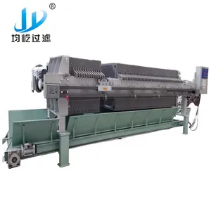 Automatic filter press with cake conveying machine China automatic lime slurry filter press