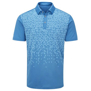 Camiseta de verano de manga corta con estampado personalizado de alta calidad para hombre, camiseta de Golf de secado rápido, patrón de diseño de impresión de goma Digital - Product Image 4